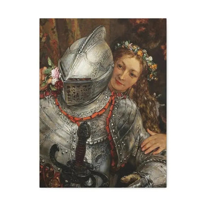 Adolph Menzel (1815-1905) Blindekuh - Gouache on paper 1867 - Canvas Wall Art 18″ x 24″ 1.25" - The Sticker Space