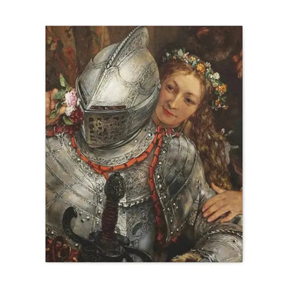 Adolph Menzel (1815-1905) Blindekuh - Gouache on paper 1867 - Canvas Wall Art 20″ x 24″ 1.25" - The Sticker Space