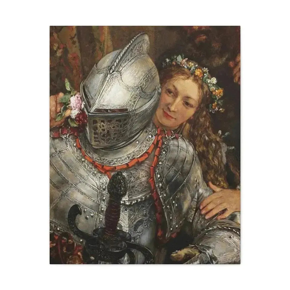 Adolph Menzel (1815-1905) Blindekuh - Gouache on paper 1867 - Canvas Wall Art 24″ x 30″ 1.25" - The Sticker Space