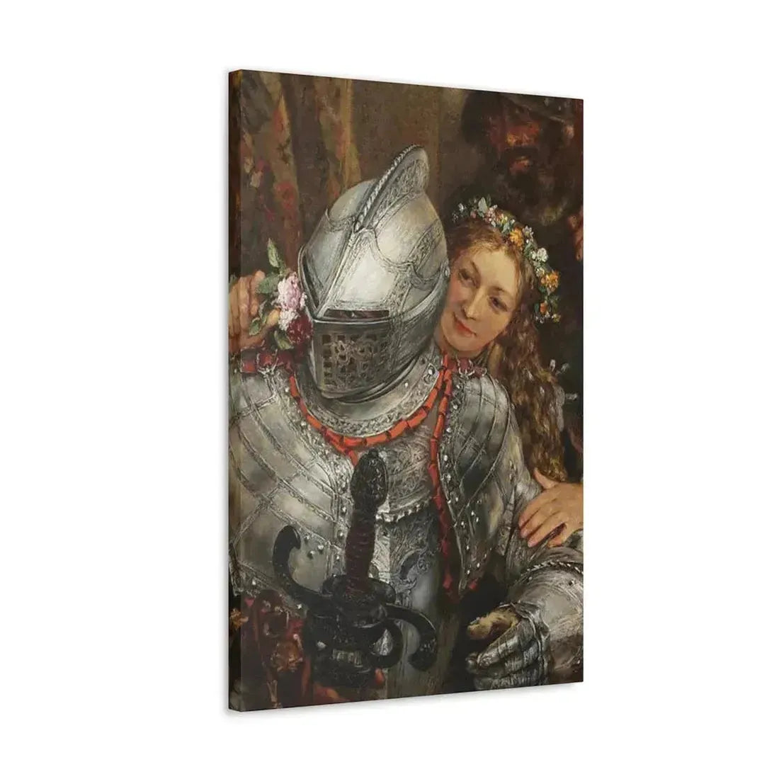 Adolph Menzel (1815-1905) Blindekuh - Gouache on paper 1867 - Canvas Wall Art - The Sticker Space