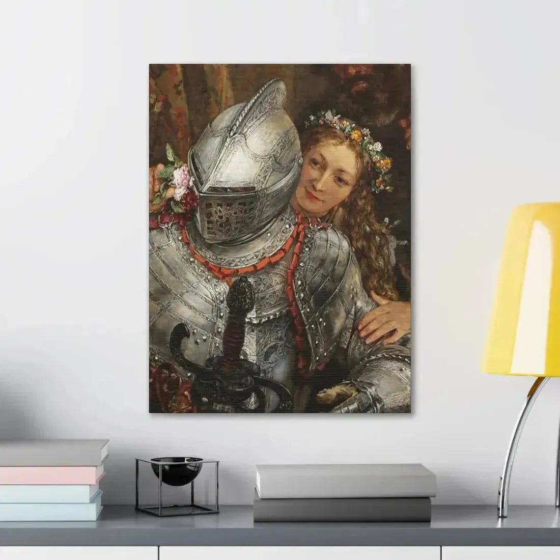 Adolph Menzel (1815-1905) Blindekuh - Gouache on paper 1867 - Canvas Wall Art - The Sticker Space