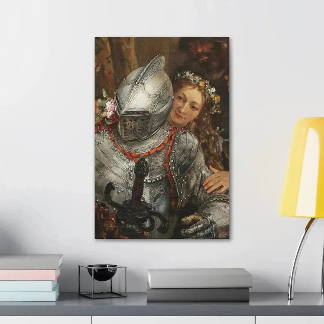 Adolph Menzel (1815-1905) Blindekuh - Gouache on paper 1867 - Canvas Wall Art - The Sticker Space