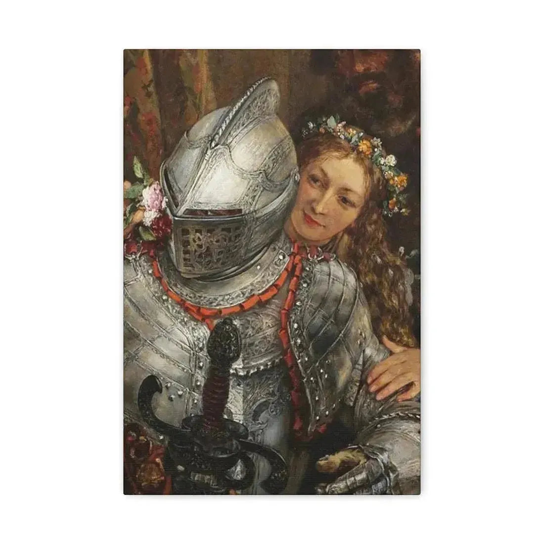 Adolph Menzel (1815-1905) Blindekuh - Gouache on paper 1867 - Canvas Wall Art - The Sticker Space