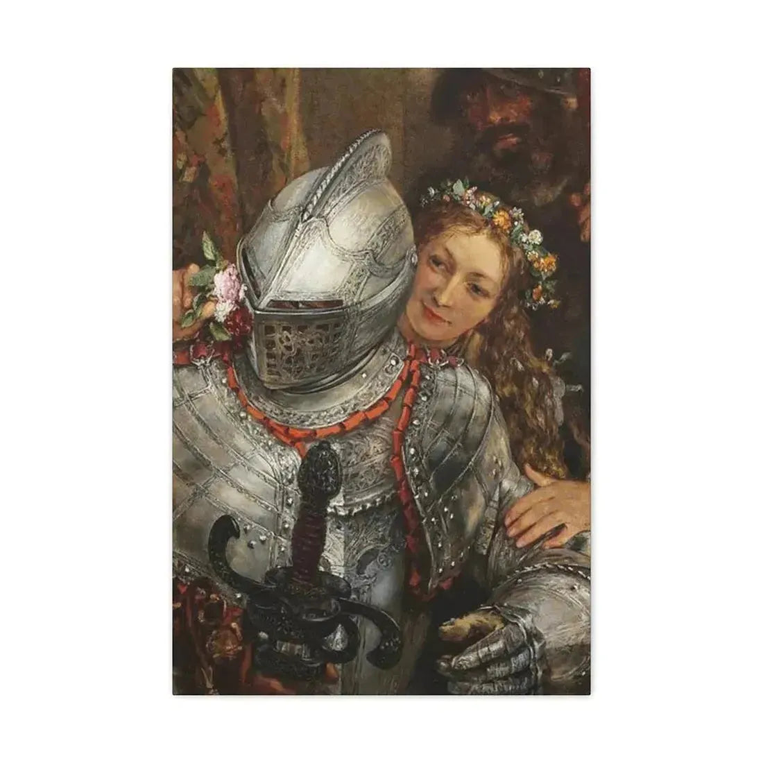 Adolph Menzel (1815-1905) Blindekuh - Gouache on paper 1867 - Canvas Wall Art - The Sticker Space