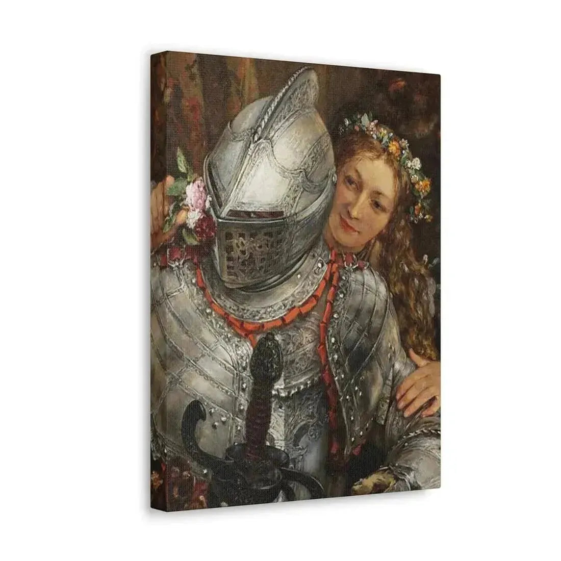 Adolph Menzel (1815-1905) Blindekuh - Gouache on paper 1867 - Canvas Wall Art - The Sticker Space