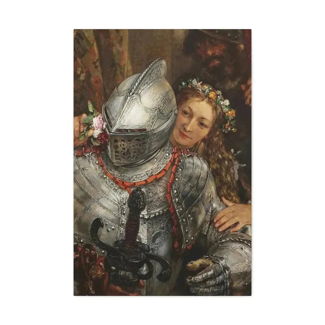 Adolph Menzel (1815-1905) Blindekuh - Gouache on paper 1867 - Canvas Wall Art - The Sticker Space