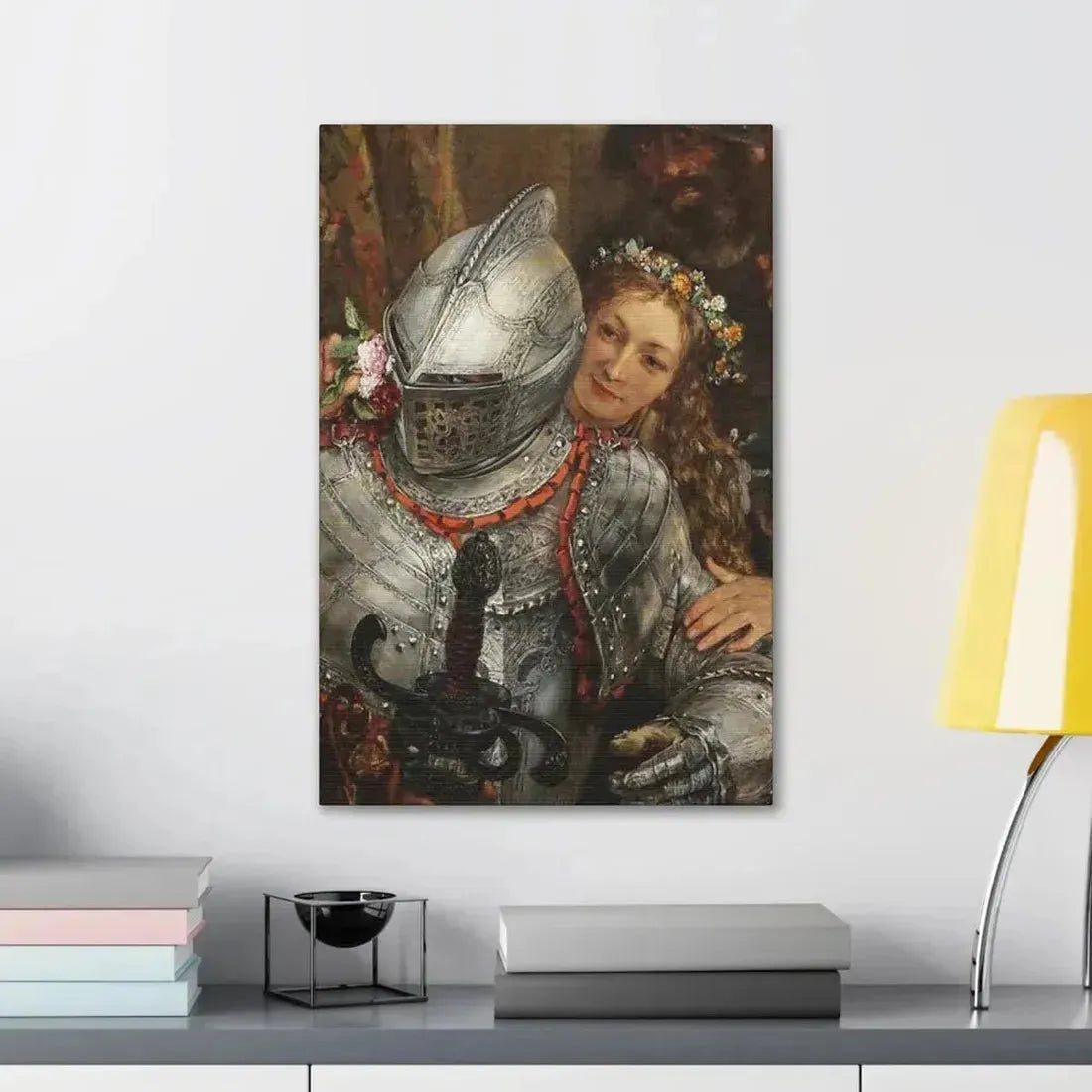 Adolph Menzel (1815-1905) Blindekuh - Gouache on paper 1867 - Canvas Wall Art - The Sticker Space