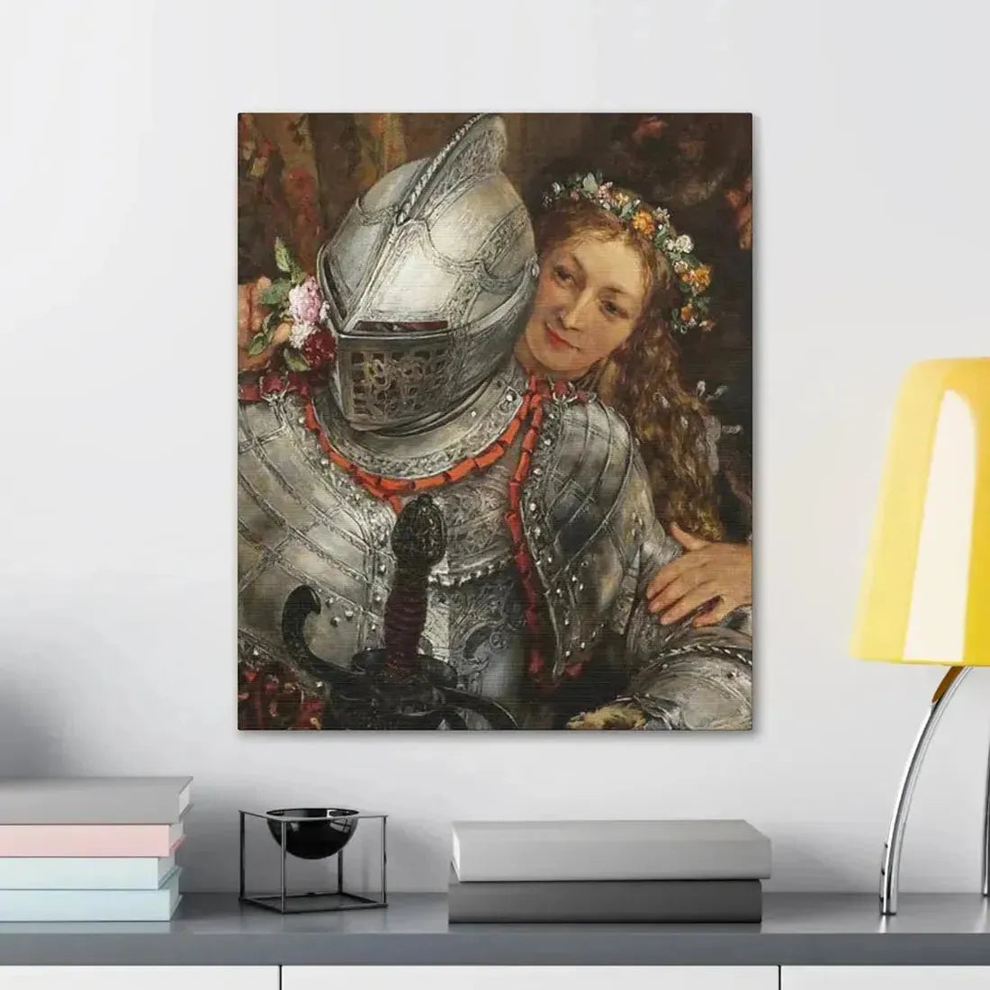 Adolph Menzel (1815-1905) Blindekuh - Gouache on paper 1867 - Canvas Wall Art - The Sticker Space