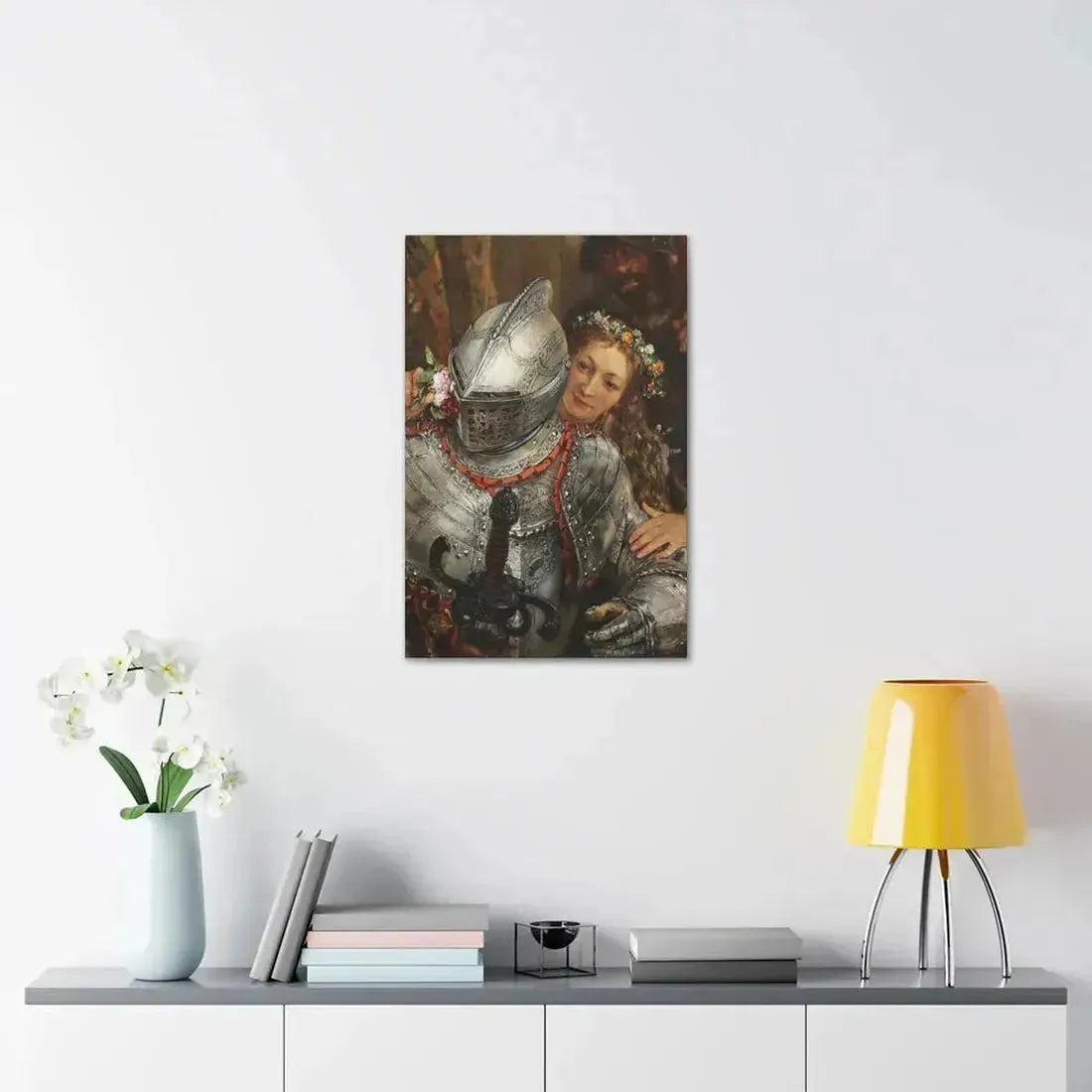 Adolph Menzel (1815-1905) Blindekuh - Gouache on paper 1867 - Canvas Wall Art - The Sticker Space