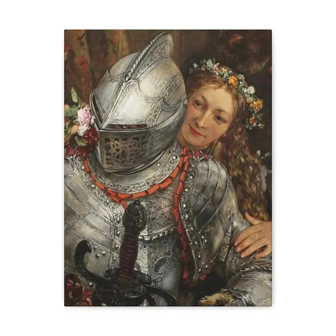 Adolph Menzel (1815-1905) Blindekuh - Gouache on paper 1867 - Canvas Wall Art - The Sticker Space