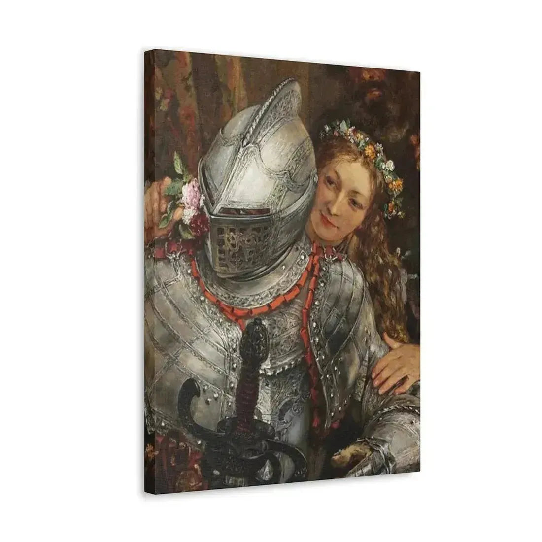 Adolph Menzel (1815-1905) Blindekuh - Gouache on paper 1867 - Canvas Wall Art - The Sticker Space