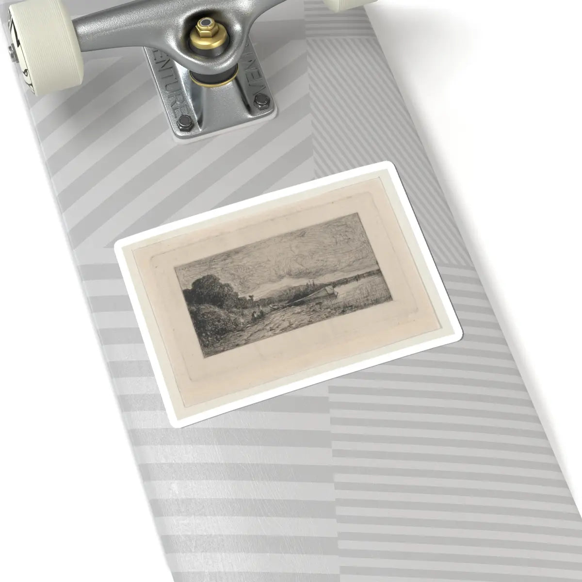 SKU:TSS-STICK-DLPPPN-6X6-5 Sizes:6" × 6" Types:White