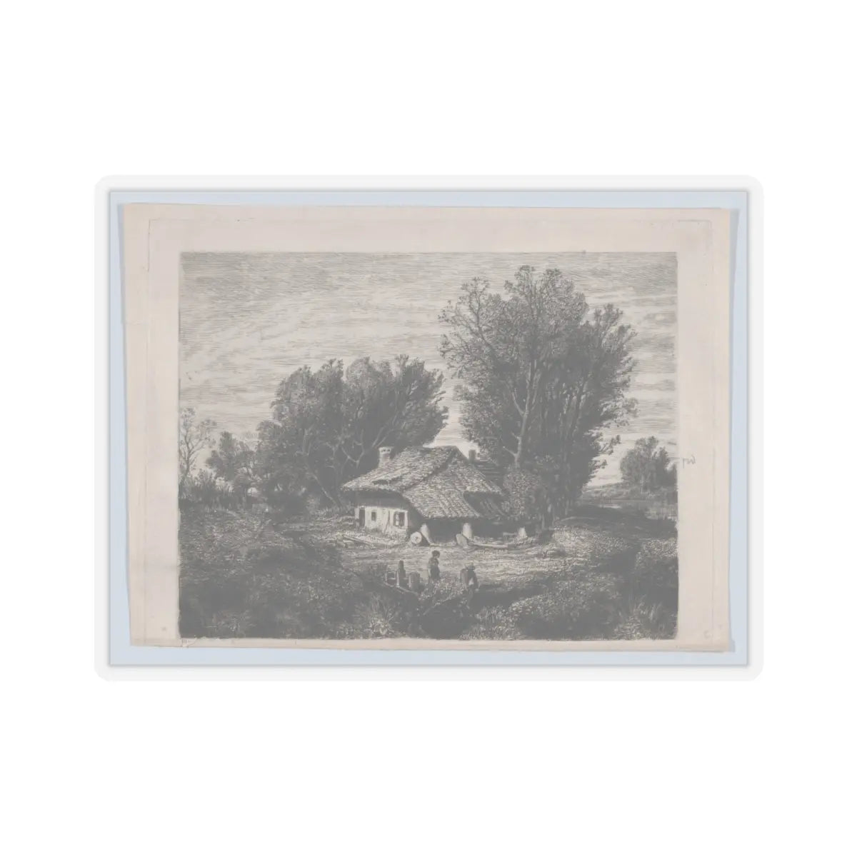 SKU:TSS-STICK-DLPBLF-6X6 Sizes:6" × 6" Types:Transparent