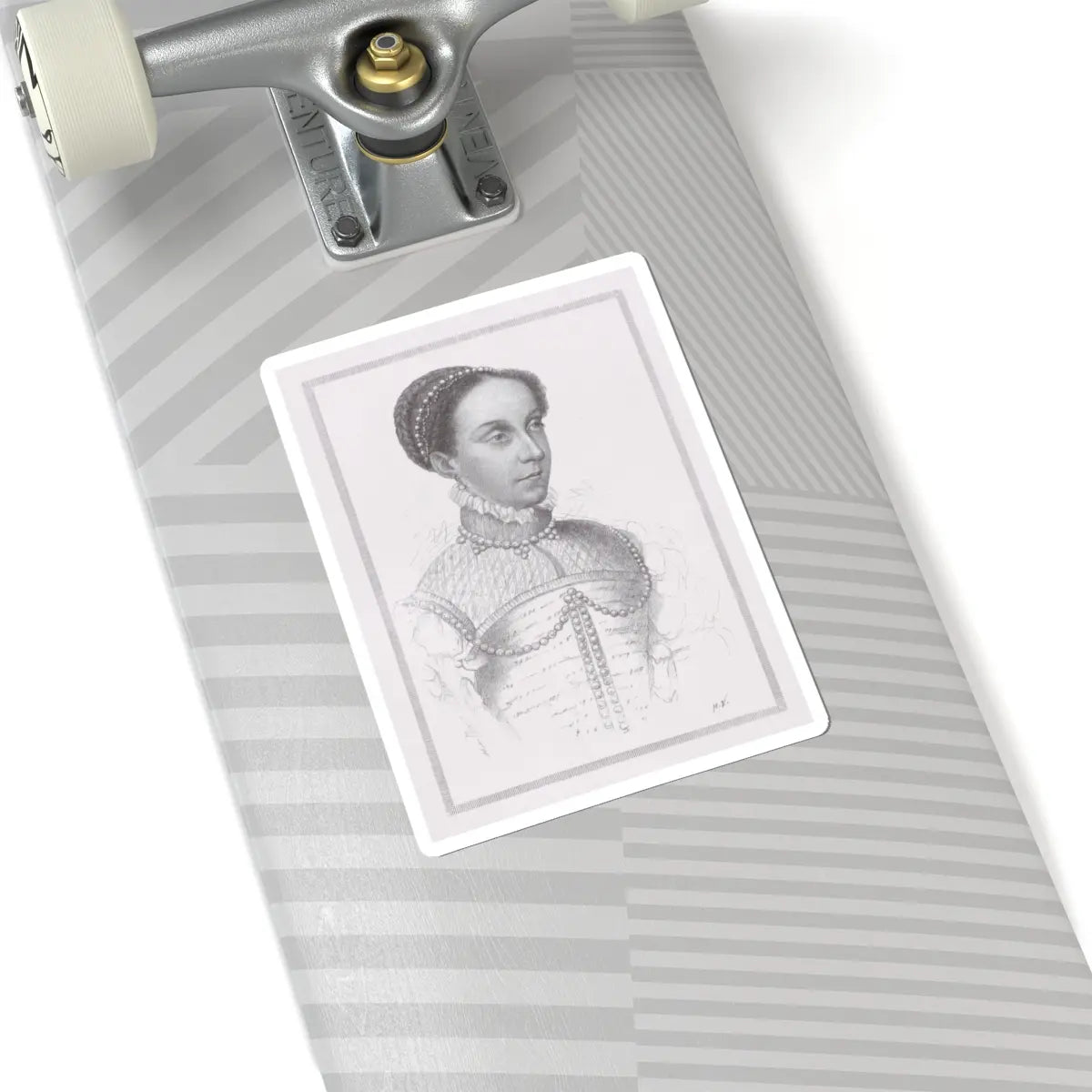 SKU:TSS-STICK-DLPPRR-6X6-2 Sizes:6" × 6" Types:White