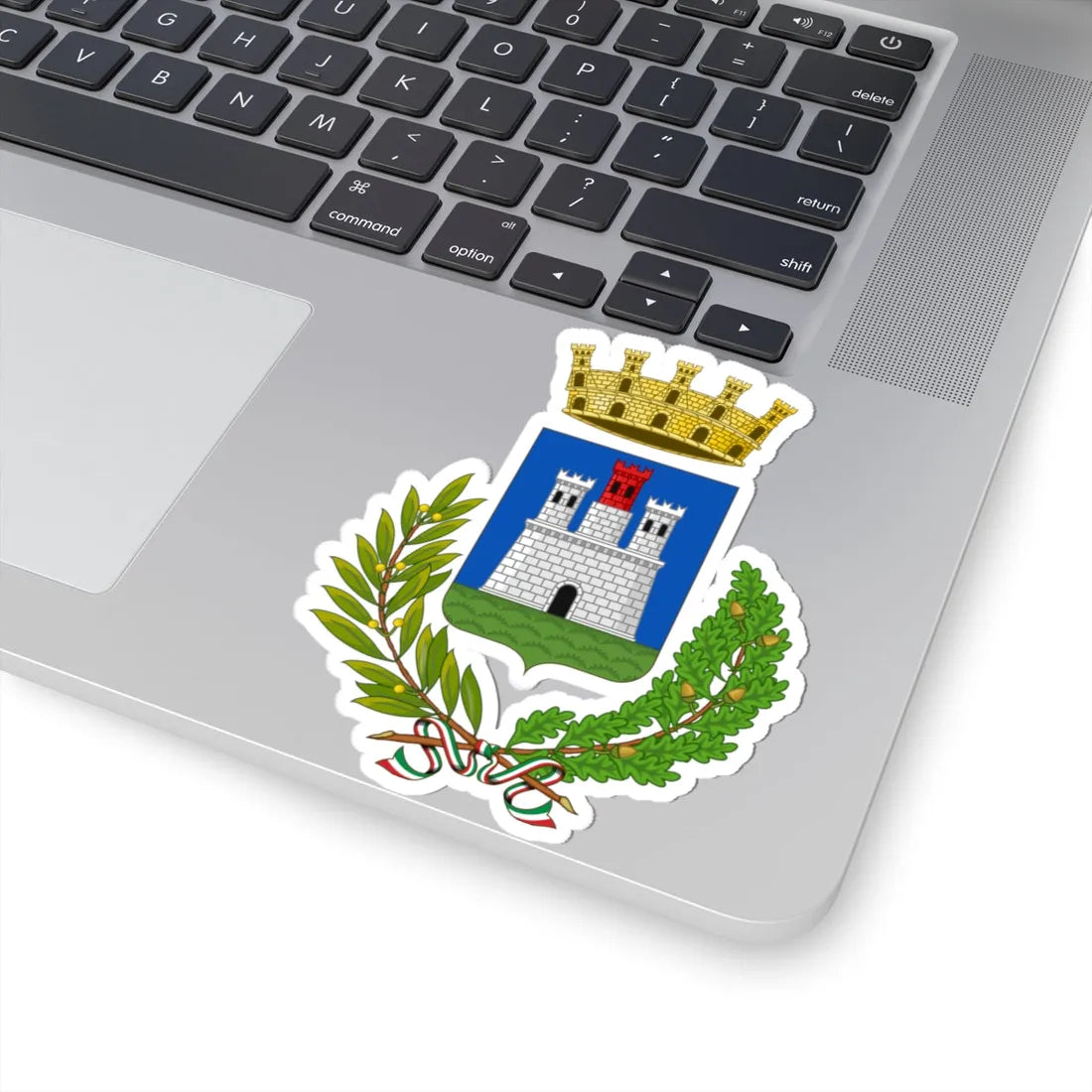 Adria-Stemma (Italy) (Coat of Arms) STICKER Vinyl Kiss-Cut Decal - The Sticker Space