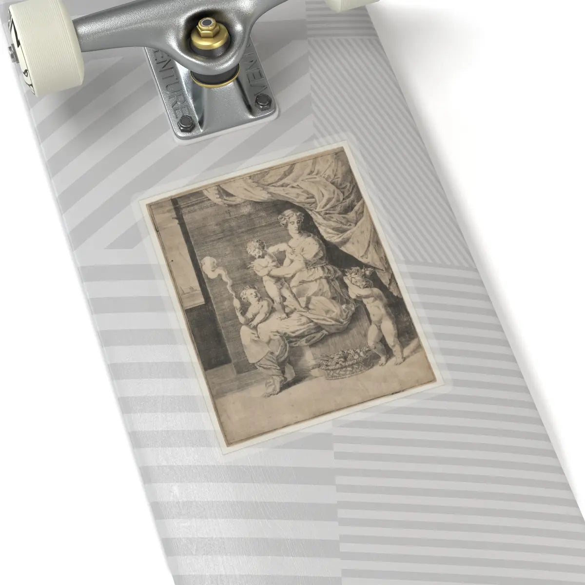 SKU:TSS-STICK-DRND-6X6 Sizes:6" × 6" Types:Transparent