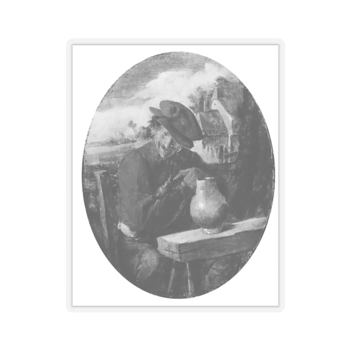 SKU:TSS-STICK-DRNBRW-2X2 Sizes:2" × 2" Types:Transparent