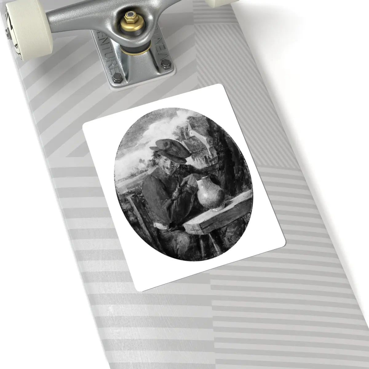 SKU:TSS-STICK-DRNBRW-6X6-1N0AO Sizes:6" × 6" Types:White