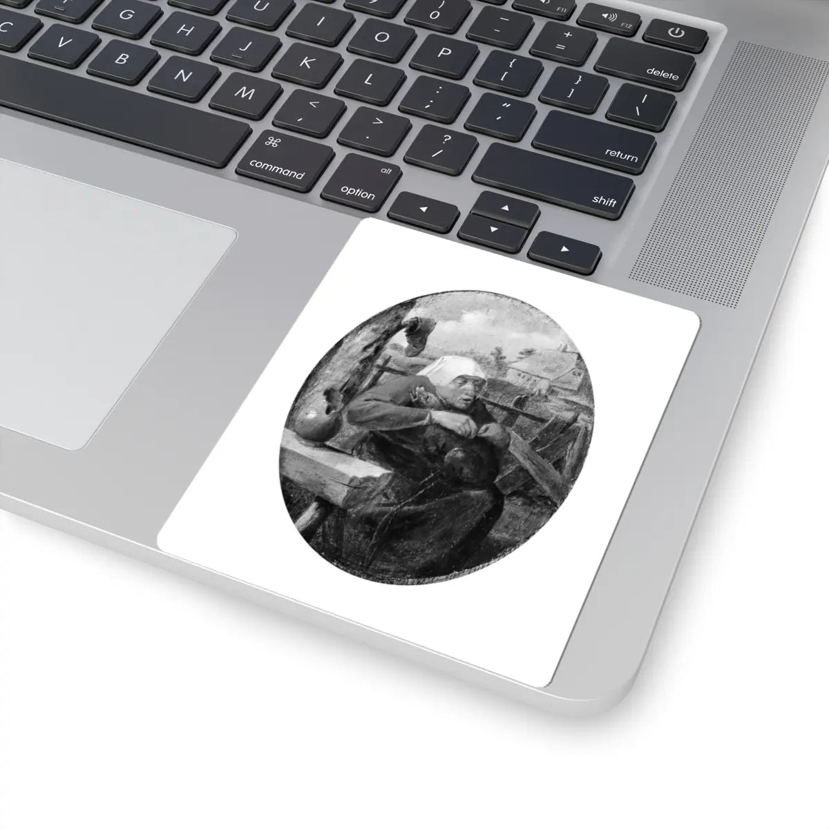 SKU:TSS-STICK-DRNBRW-4X4-2 Sizes:4" × 4" Types:White