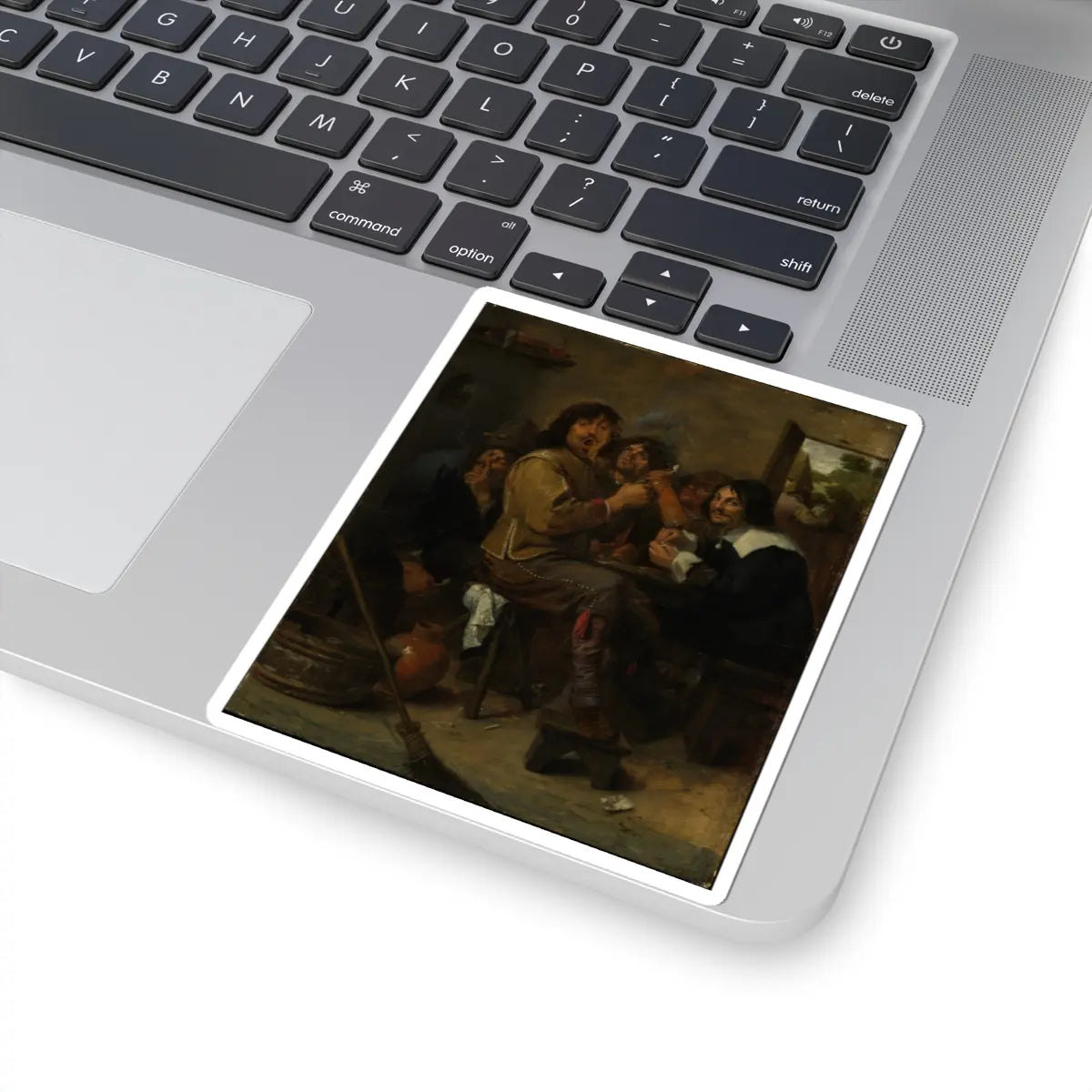SKU:TSS-STICK-DRNBRW-4X4-4 Sizes:4" × 4" Types:White