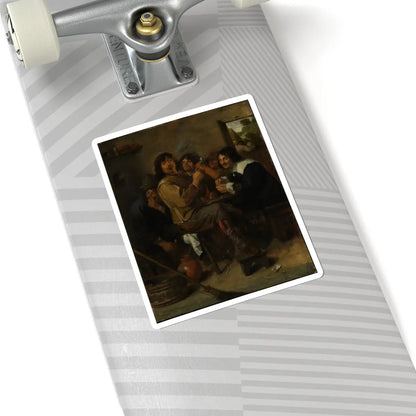 SKU:TSS-STICK-DRNBRW-6X6-4 Sizes:6" × 6" Types:White