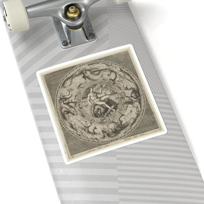 SKU:TSS-STICK-DRNCLL-6X6-10 Sizes:6" × 6" Types:White