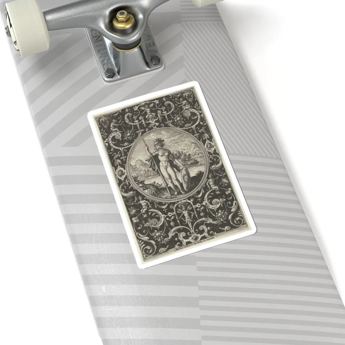 SKU:TSS-STICK-DRNCLL-6X6-14 Sizes:6" × 6" Types:White