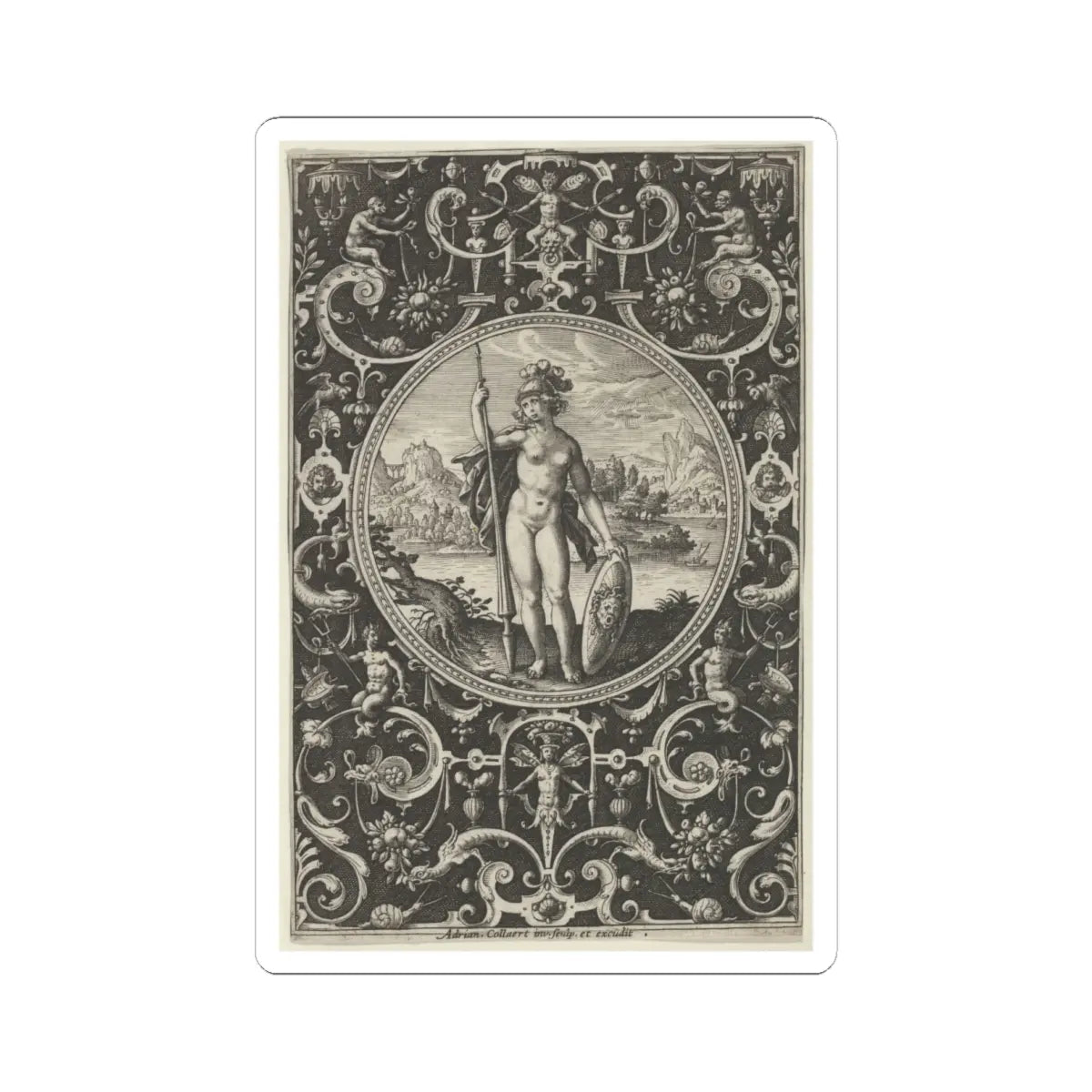 SKU:TSS-STICK-DRNCLL-6X6-14 Sizes:6" × 6" Types:White