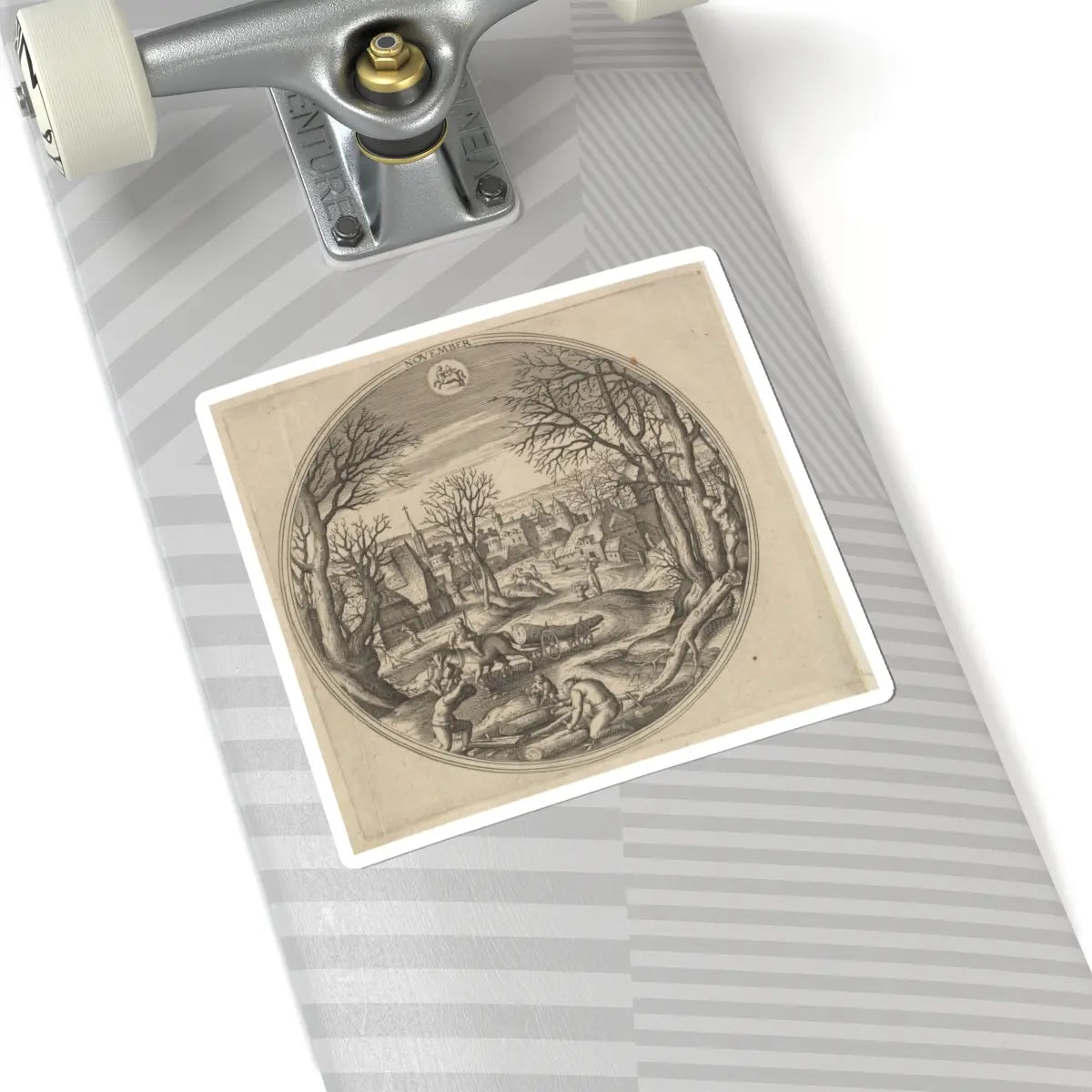 SKU:TSS-STICK-DRNCLL-6X6-16 Sizes:6" × 6" Types:White
