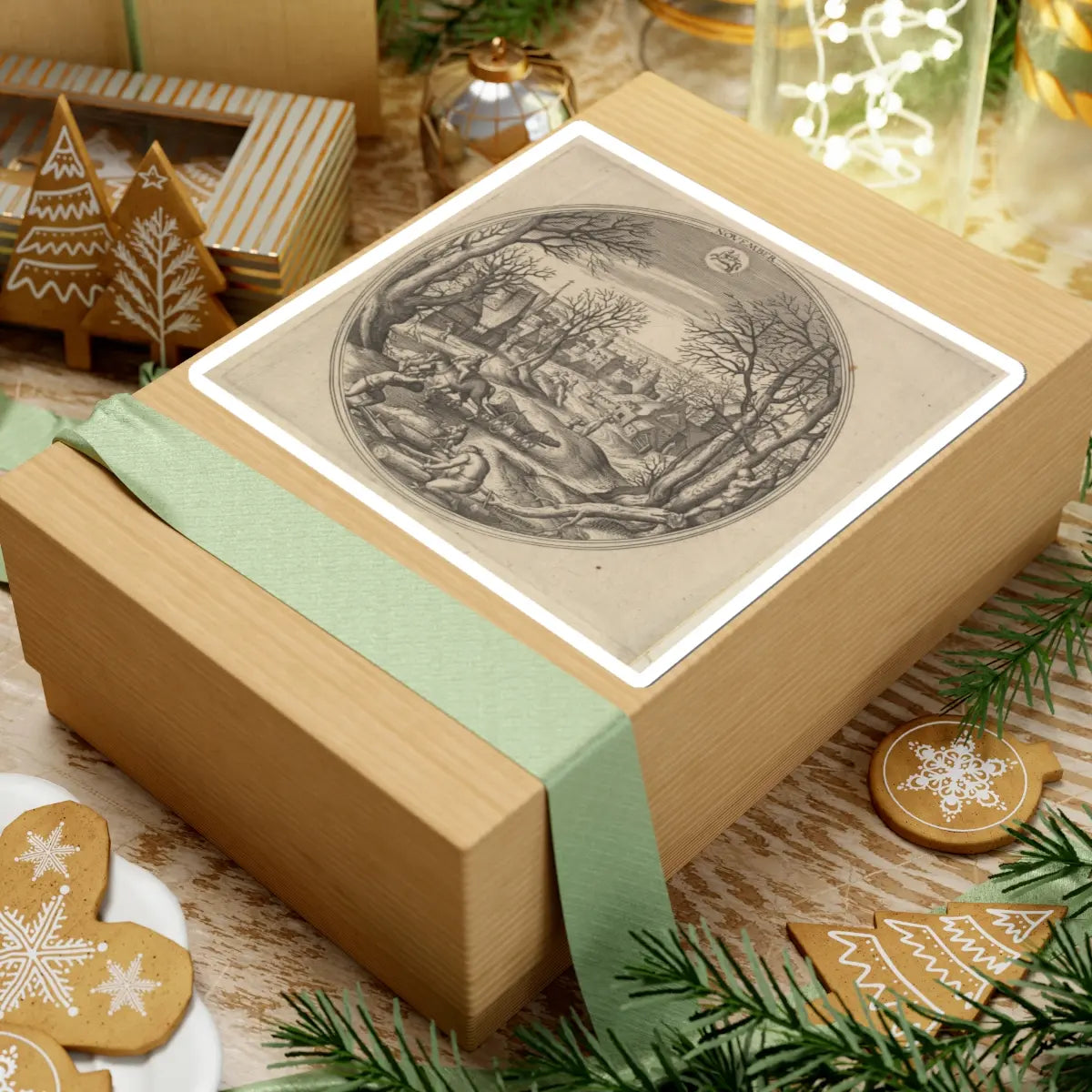 SKU:TSS-STICK-DRNCLL-6X6-16 Sizes:6" × 6" Types:White