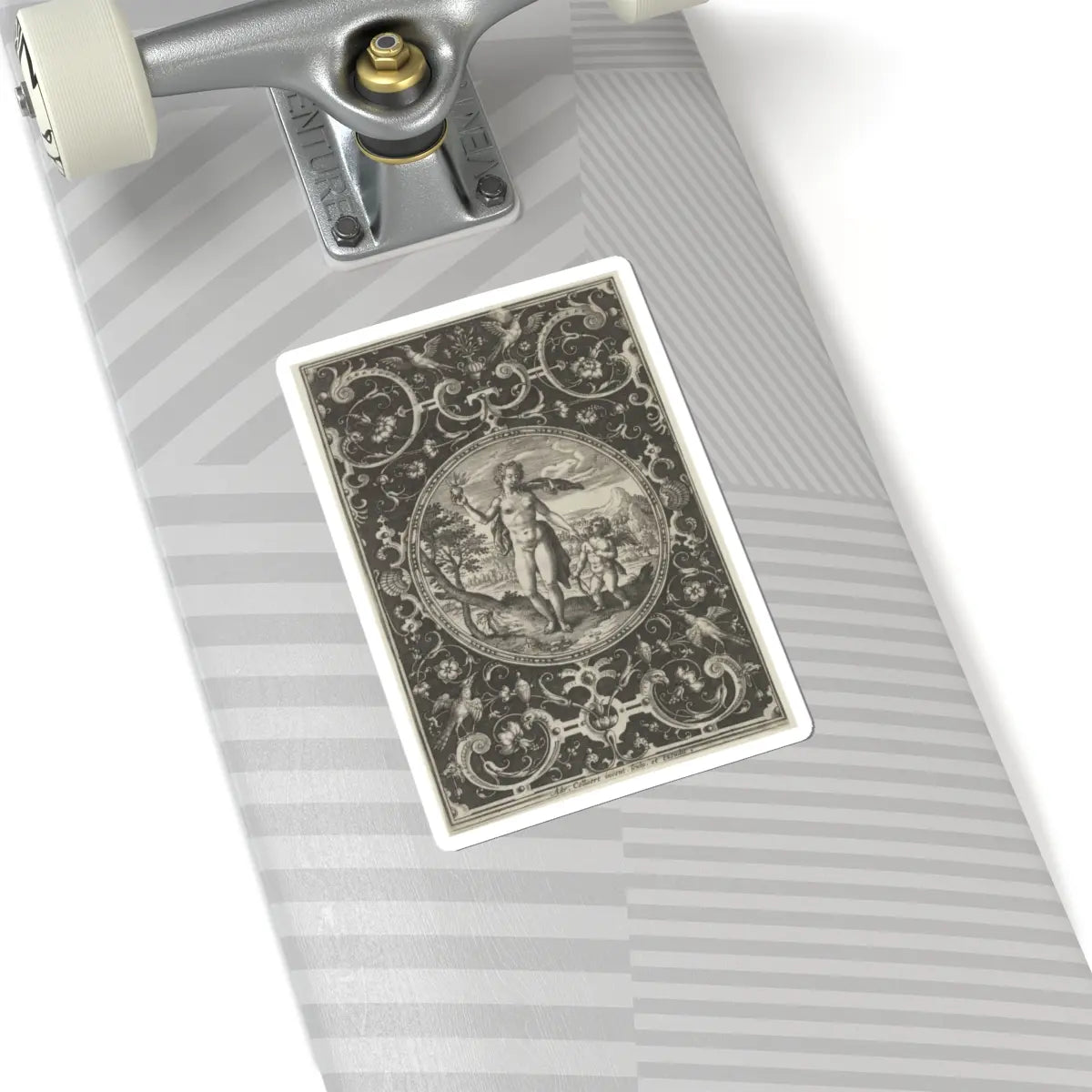 SKU:TSS-STICK-DRNCLL-6X6-43 Sizes:6" × 6" Types:White