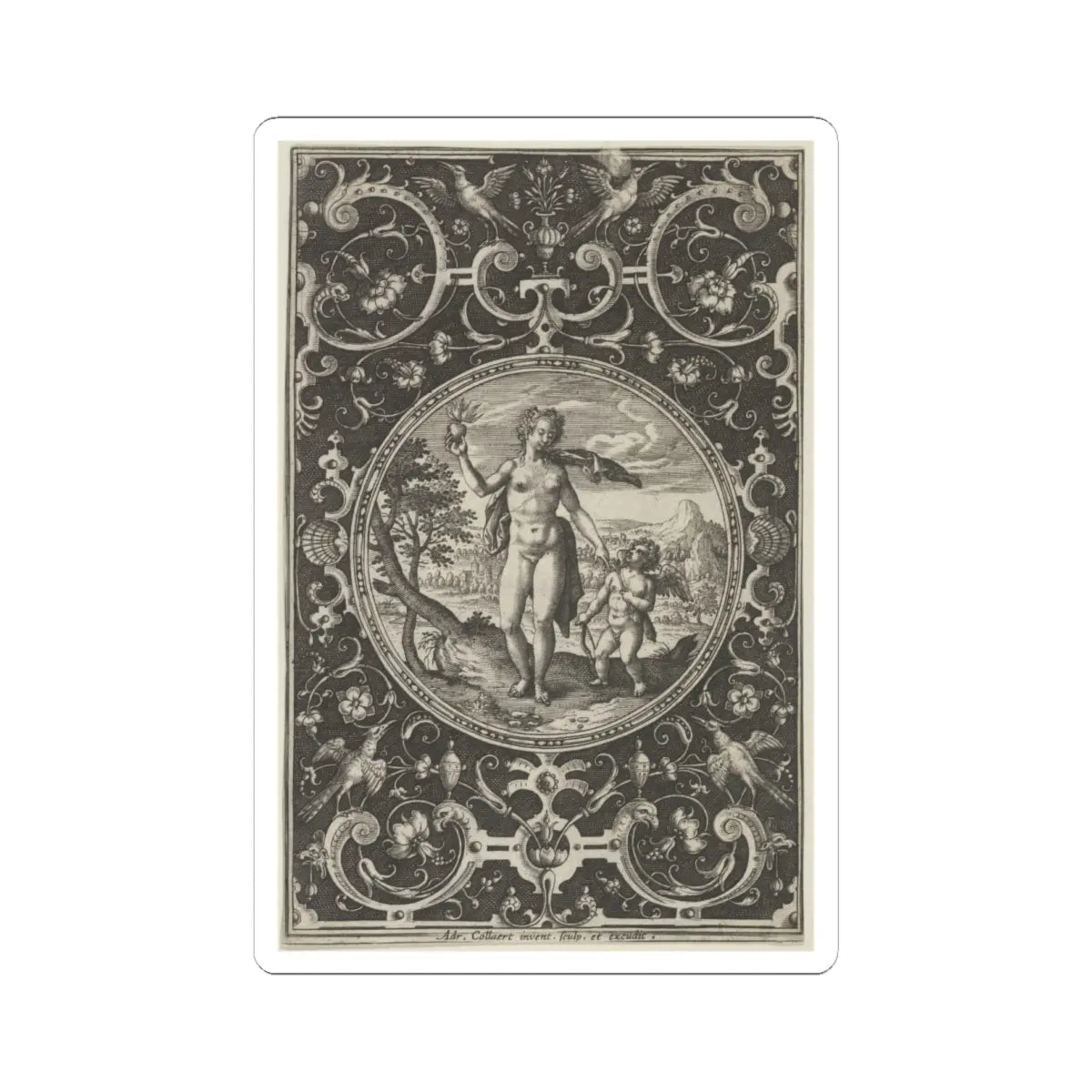 SKU:TSS-STICK-DRNCLL-6X6-43 Sizes:6" × 6" Types:White