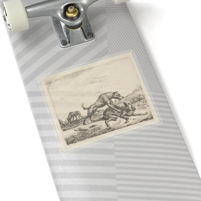 SKU:TSS-STICK-DRNVN-6X6-13RYI Sizes:6" × 6" Types:Transparent