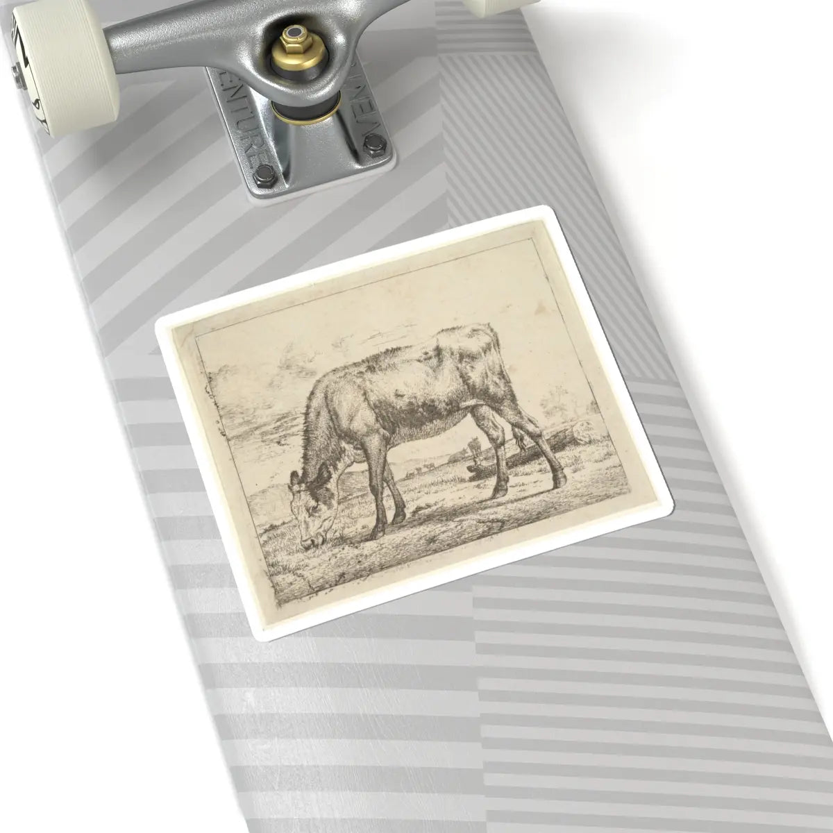 SKU:TSS-STICK-DRNVN-6X6-3 Sizes:6" × 6" Types:White