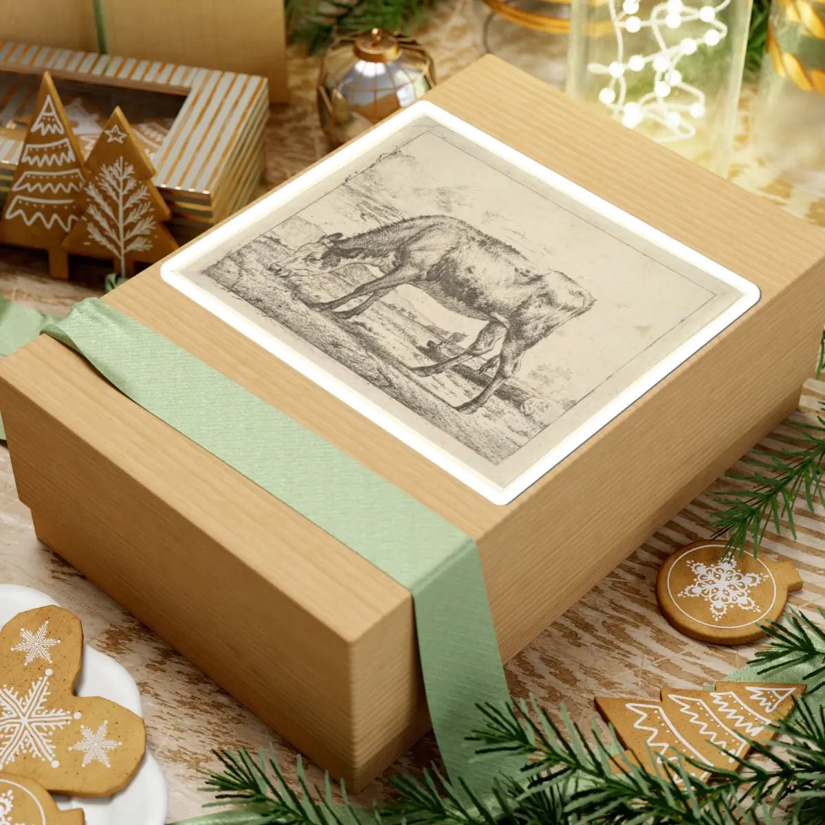 SKU:TSS-STICK-DRNVN-6X6-3 Sizes:6" × 6" Types:White