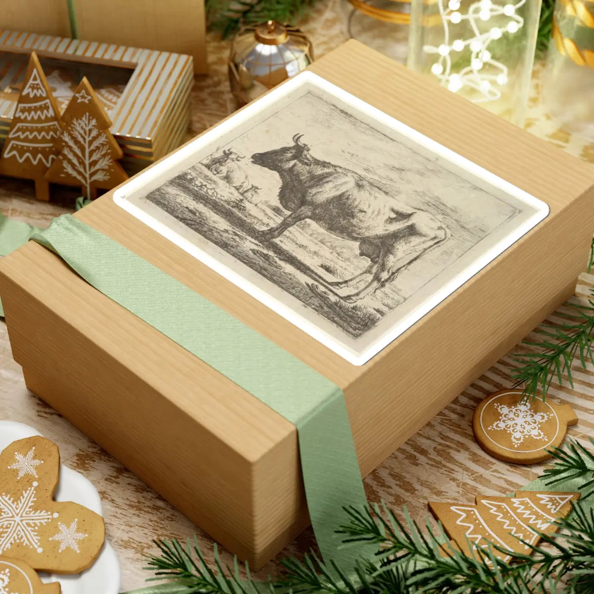 SKU:TSS-STICK-DRNVN-6X6-11 Sizes:6" × 6" Types:White