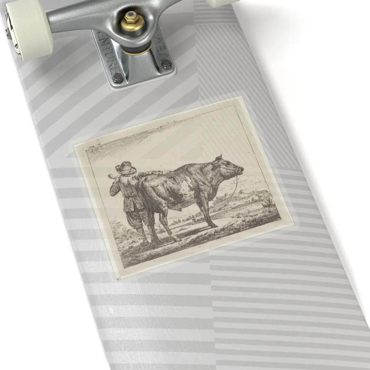 SKU:TSS-STICK-DRNVN-6X6-13RYT Sizes:6" × 6" Types:Transparent