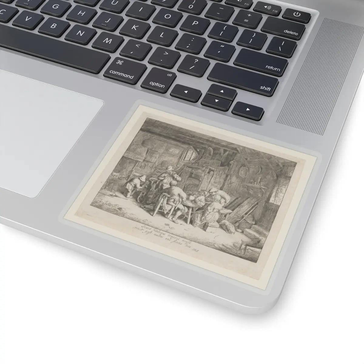 SKU:TSS-STICK-DRNVN-4X4-13RYV Sizes:4" × 4" Types:Transparent