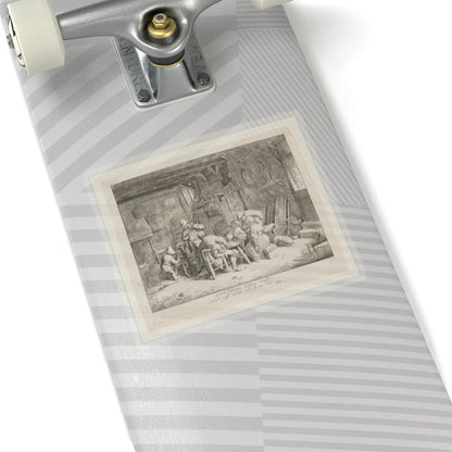 SKU:TSS-STICK-DRNVN-6X6-13RYV Sizes:6" × 6" Types:Transparent