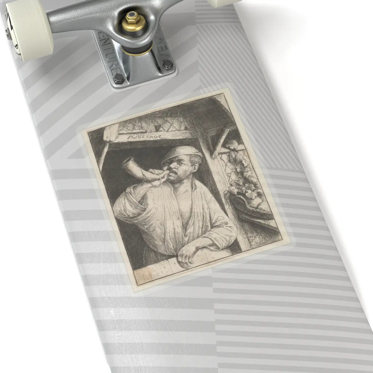 SKU:TSS-STICK-DRNVN-6X6-13RYW Sizes:6" × 6" Types:Transparent