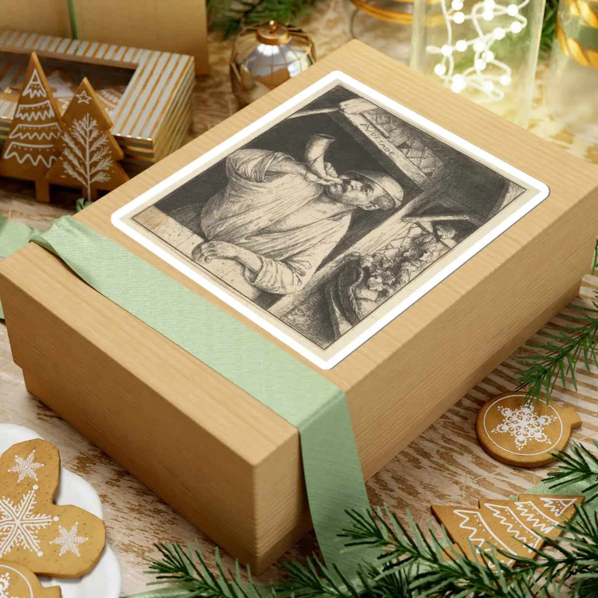 SKU:TSS-STICK-DRNVN-6X6-16 Sizes:6" × 6" Types:White