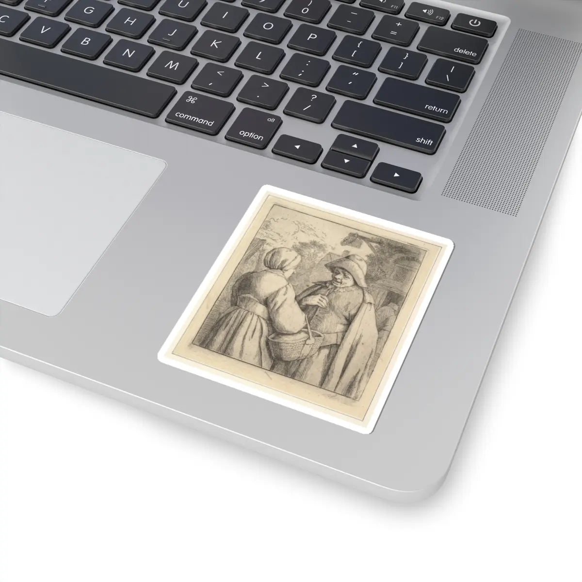 SKU:TSS-STICK-DRNVN-3X3-17 Sizes:3" × 3" Types:White