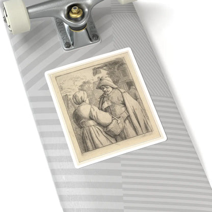 SKU:TSS-STICK-DRNVN-6X6-17 Sizes:6" × 6" Types:White