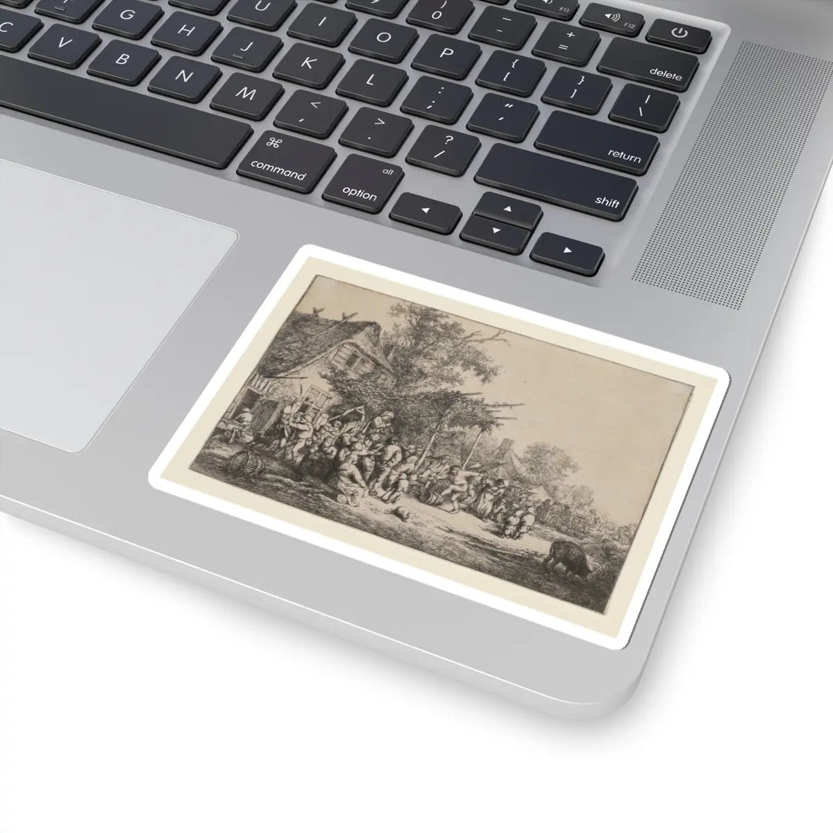 SKU:TSS-STICK-DRNVN-4X4-19 Sizes:4" × 4" Types:White