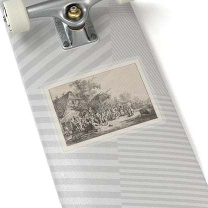 SKU:TSS-STICK-DRNVN-6X6-13RYZ Sizes:6" × 6" Types:Transparent