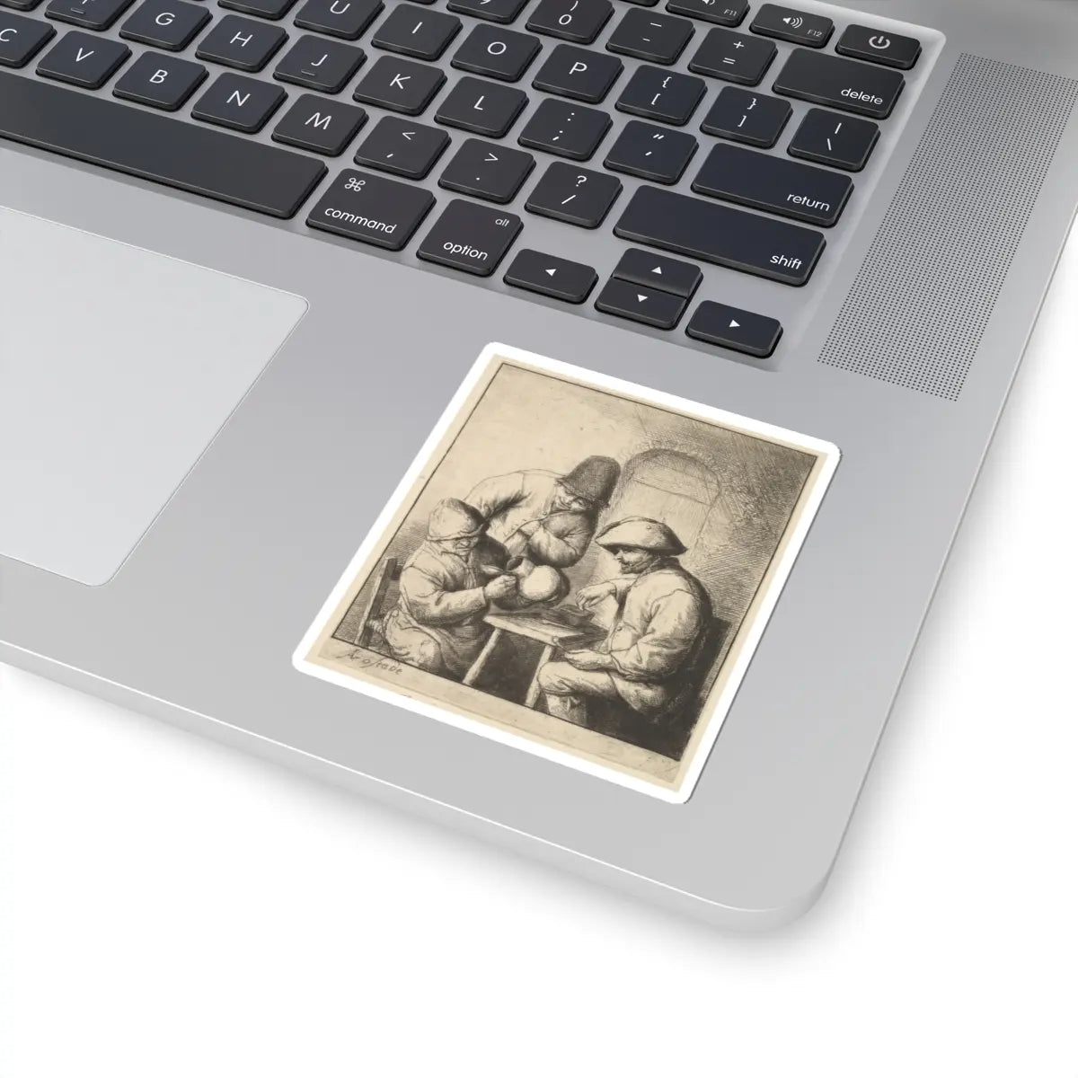 SKU:TSS-STICK-DRNVN-3X3-20 Sizes:3" × 3" Types:White