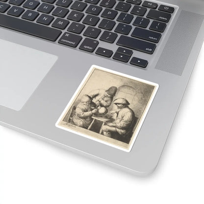 SKU:TSS-STICK-DRNVN-3X3-20 Sizes:3" × 3" Types:White