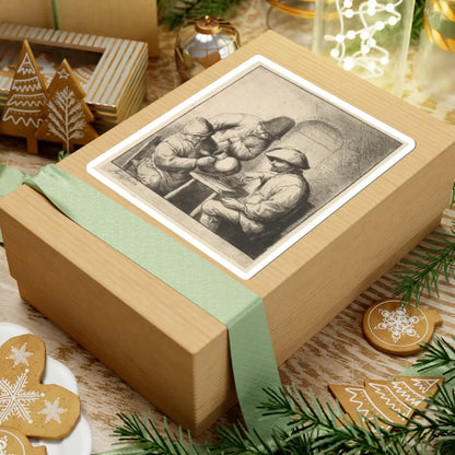 SKU:TSS-STICK-DRNVN-6X6-20 Sizes:6" × 6" Types:White