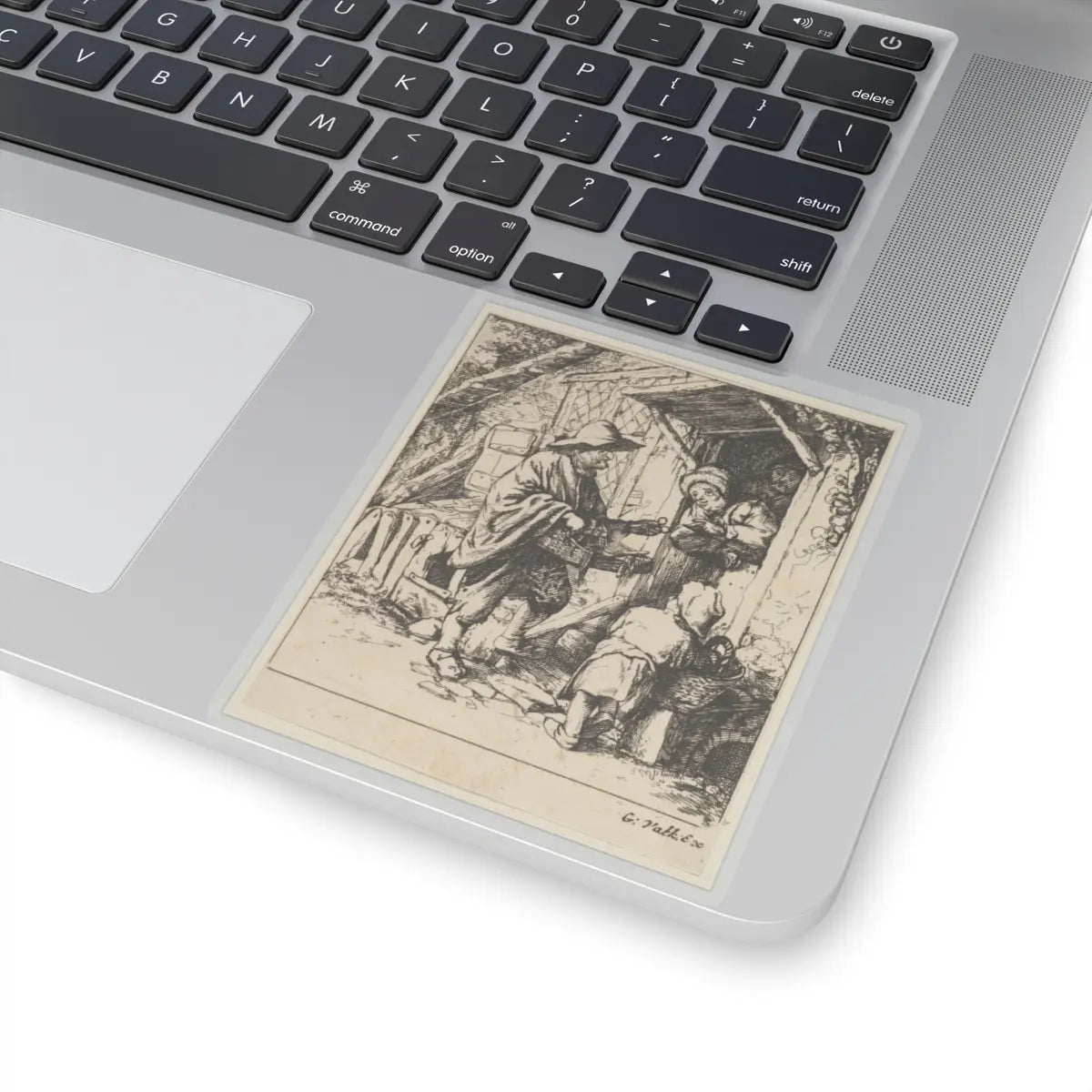 SKU:TSS-STICK-DRNVN-4X4-13RZ1 Sizes:4" × 4" Types:Transparent