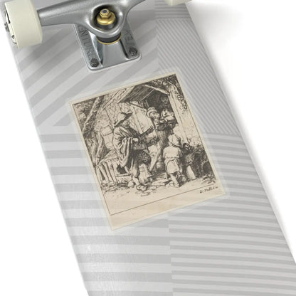 SKU:TSS-STICK-DRNVN-6X6-13RZ1 Sizes:6" × 6" Types:Transparent